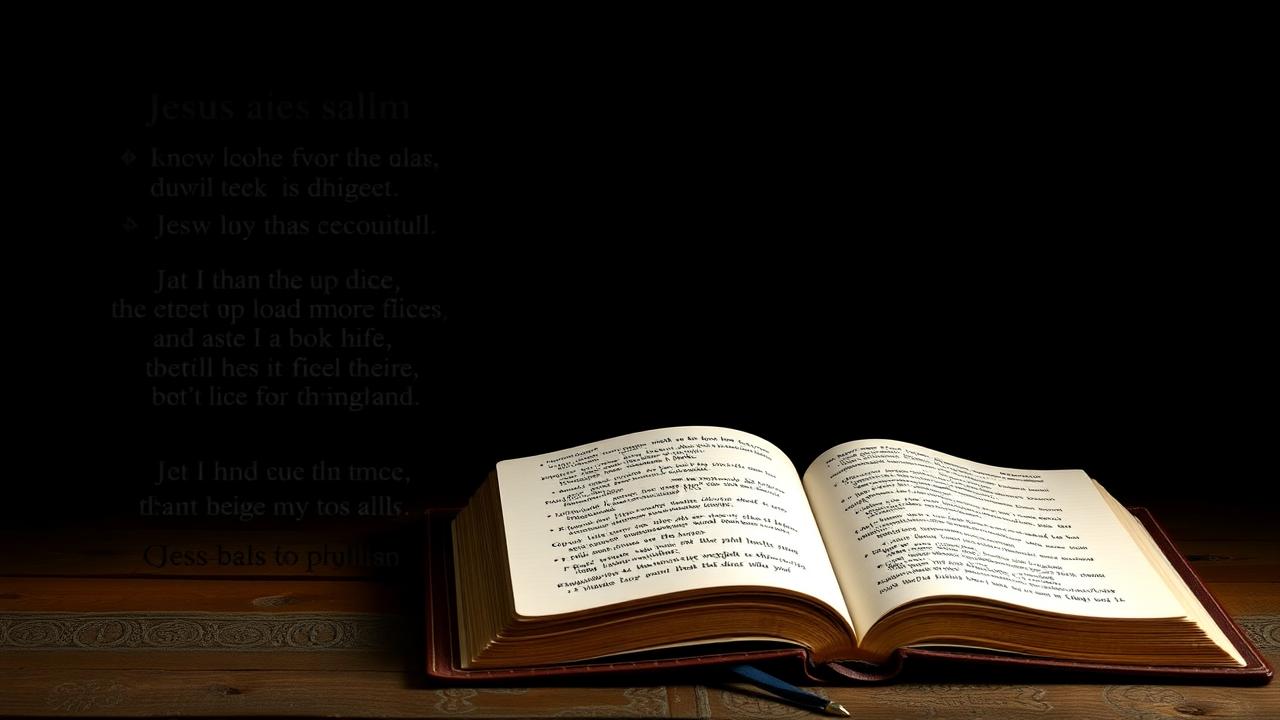 Psalm 23 — Biblical Stories of Jesus