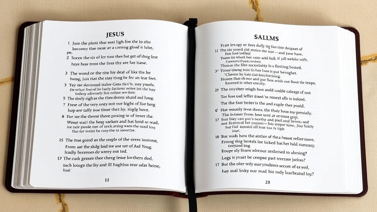 Psalm 23 – Biblical Stories of Jesus