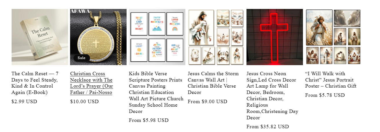 Faith Store Best Sellers